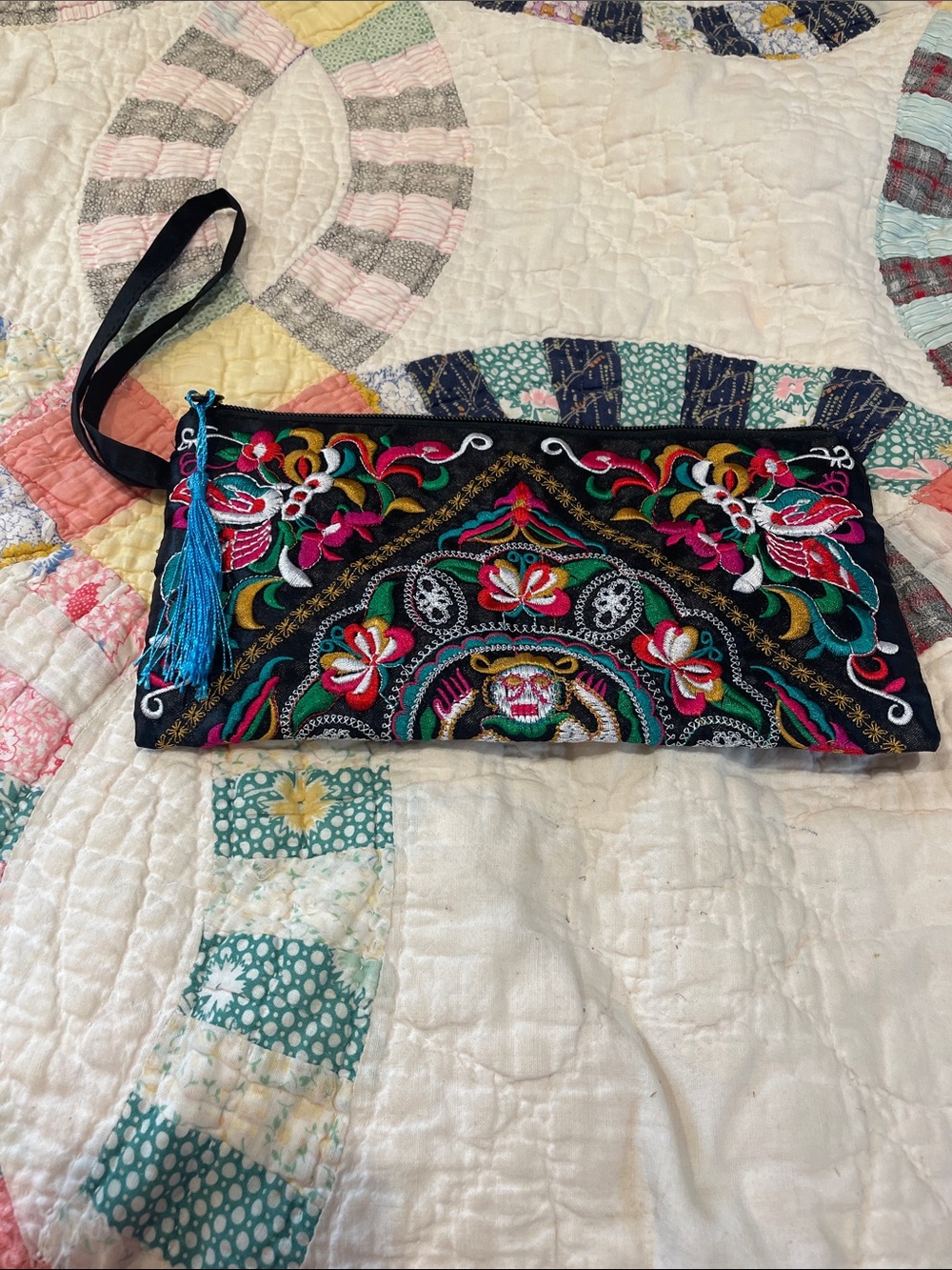 Chinese embroidered handbag